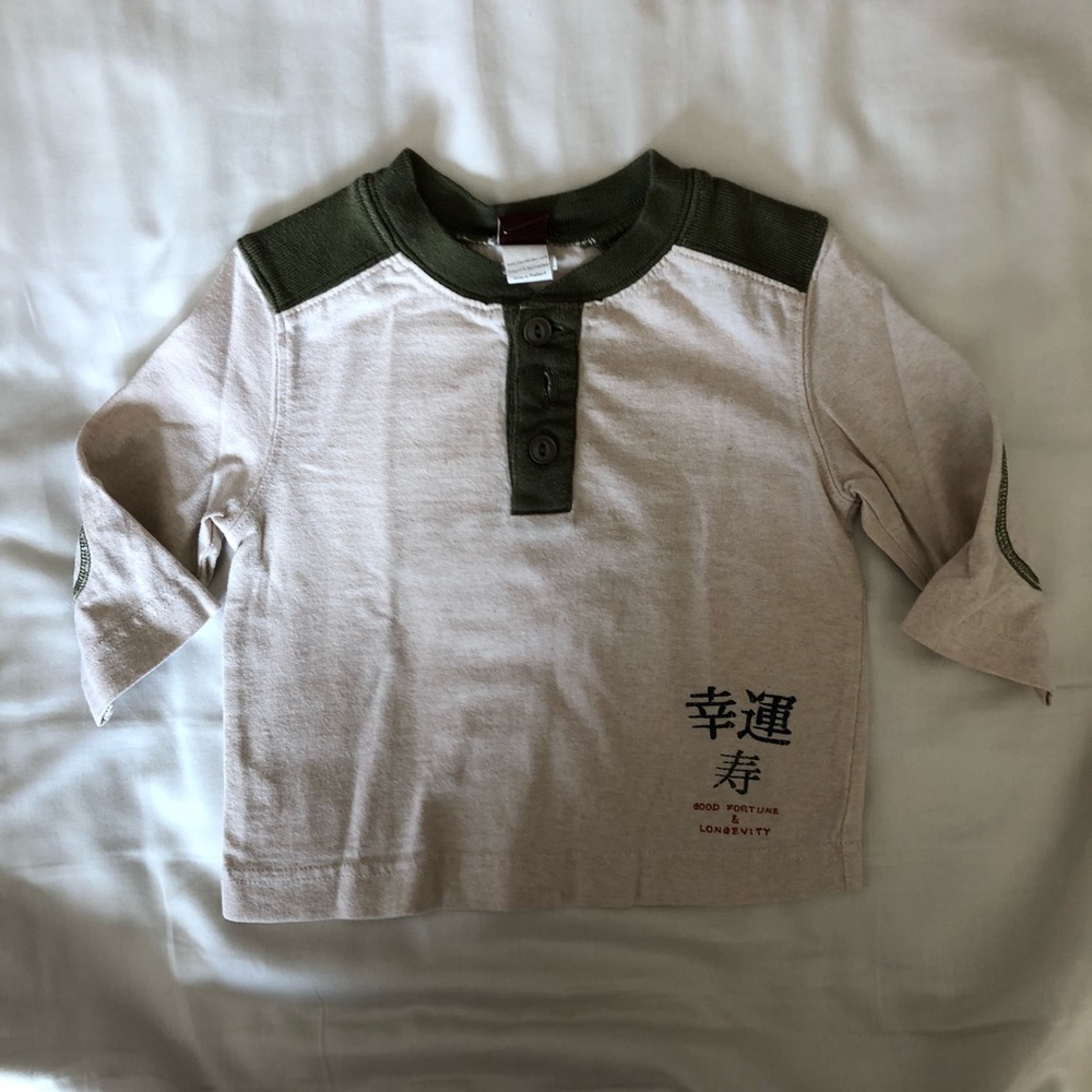 Tea long sleeve T-shirt